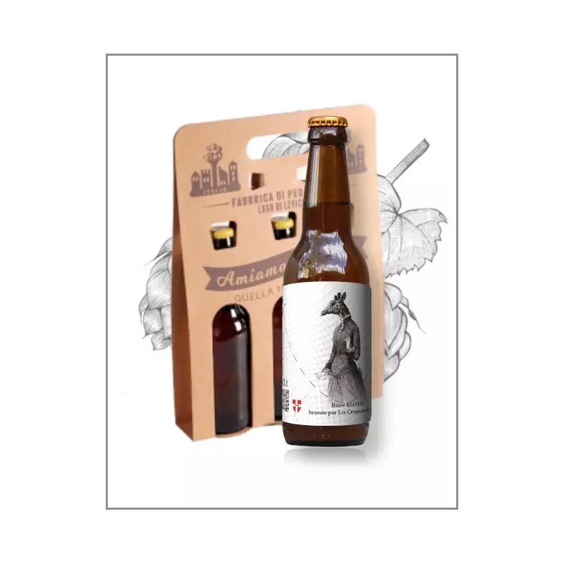Pack de 3 bieres blondes CL1 Pack de 3 bieres blondes CL1