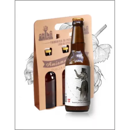 Pack 3 bières ambrées en 33cl