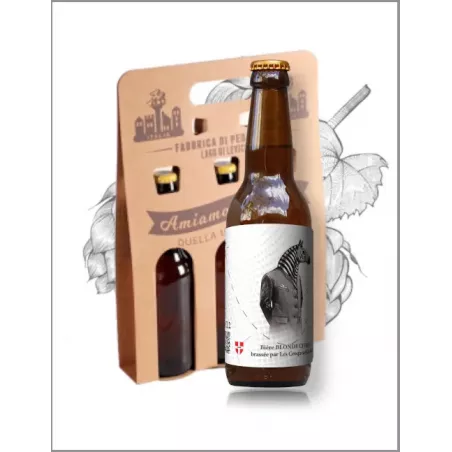 Pack de 3 bières blonde citronnées CL2 en 33cl