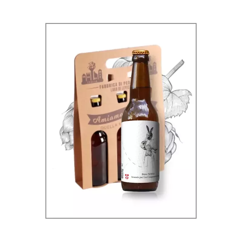 Pack de 3 Bières Noires en 33cl Pack de 3 Bières Noires en 33cl